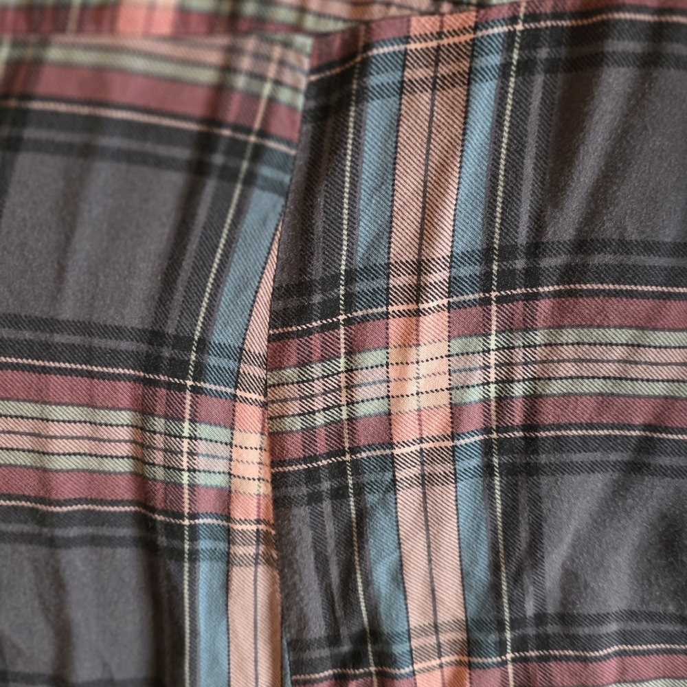Plaid Open-Front Women's Jacket - Picture 4 of 4